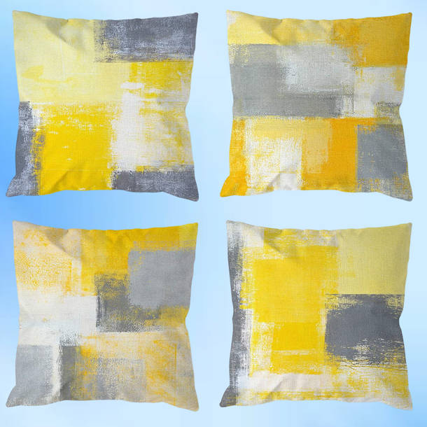 Orren Ellis Tornillo Performance Gray/Blue Rug & Reviews Wayfair